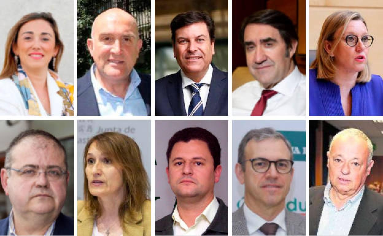 Los Diez Consejeros De La Junta De Castilla Y Le n Que Toman Hoy los-diez-consejeros-de-la-junta-de-castilla-y-le-n-que-toman-hoy
